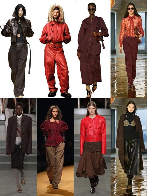 2025/26秋冬紐約時裝周色彩趨勢分析 服裝鞋帽的視覺盛宴